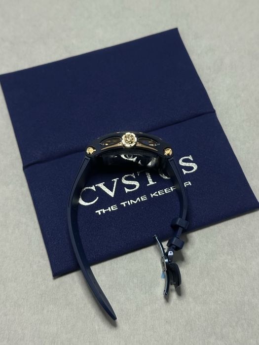 CVSTOS Sealiner GMT Blue Steel 5N Red Gold – Чисто нов!