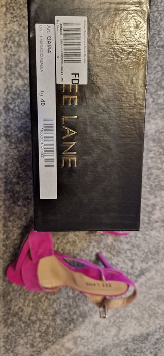 Sandale fucsia Zee Lane piele