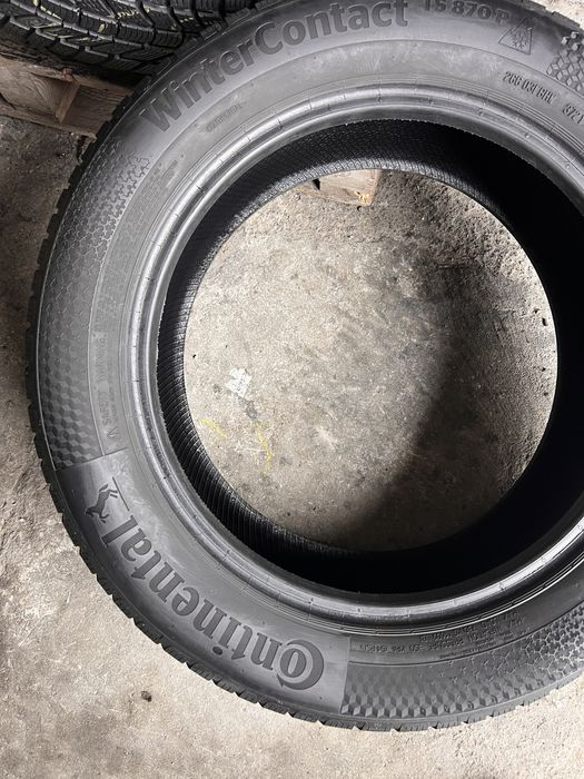 4 anvelope iarna 225/55/17 , Continental , DOT 2021 , 6.5 mm