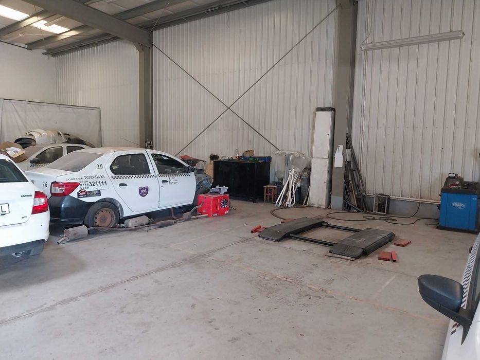 Hala service auto de inchiriat - total sau partial-pozitie perfecta ...