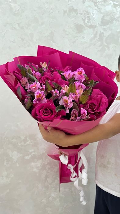 цветы, букет, гүл