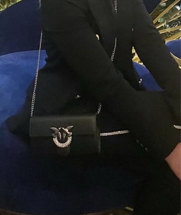 Чанта PINKO с камъни