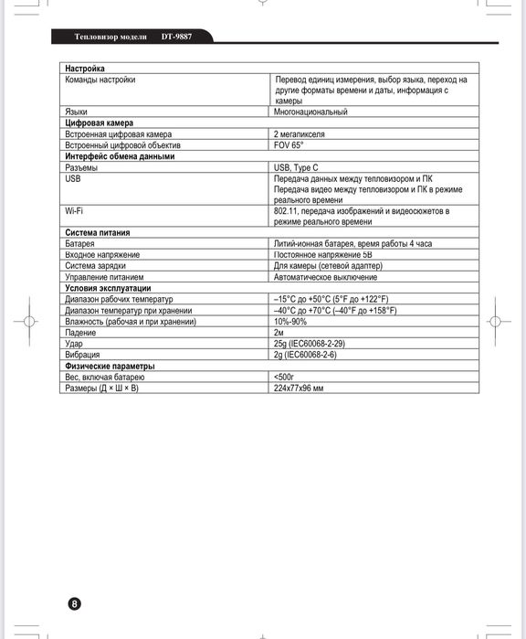 Тепловизор – профессиональный прибор для точных измерений!