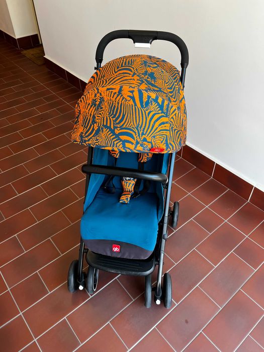 Carucior/Carut GB Qbit+All Terrain cu protecție ploaie suplimentara