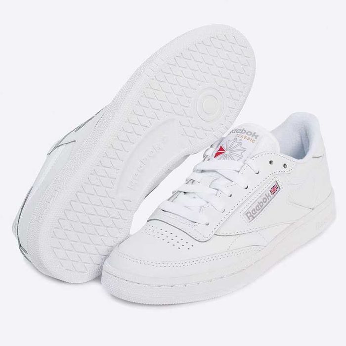 Reebok Club C85 - нови, естествена кожа, номер 37,5