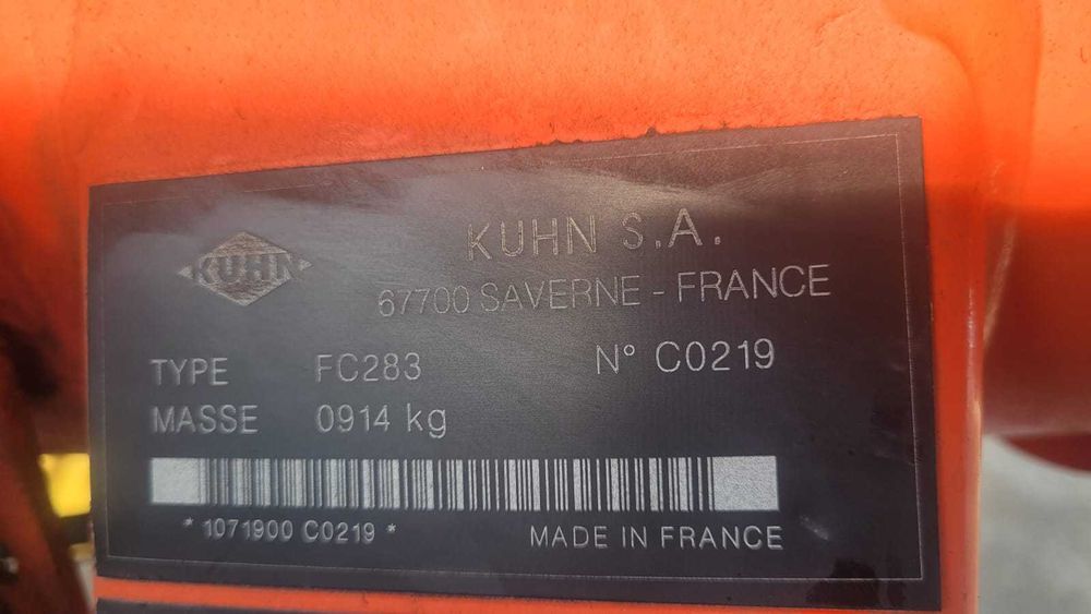 Cositoare rotativa Kuhn FC 283