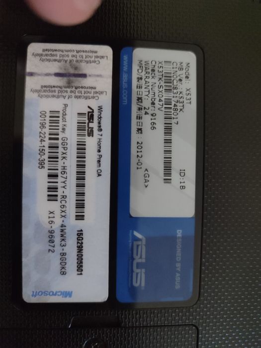 Продам Асус x 53 t