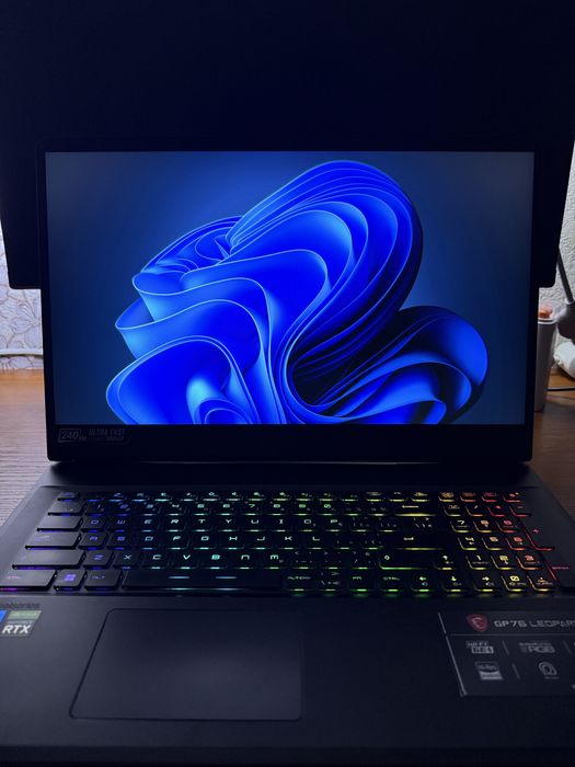 Игровой ноут MSI GP76 | i7 11th | RTX 3070 8ГБ | 16ГБ | 512ГБ