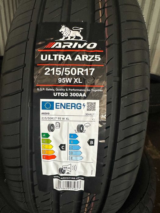 Нови летни гуми ARIVO ULTRA ARZ5 215/50R17 95W XL НОВ DOT