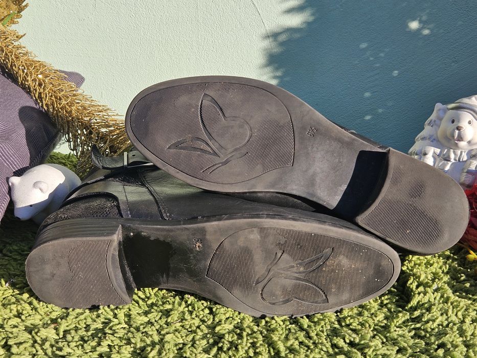 Caprice ботуши естествена кожа N40