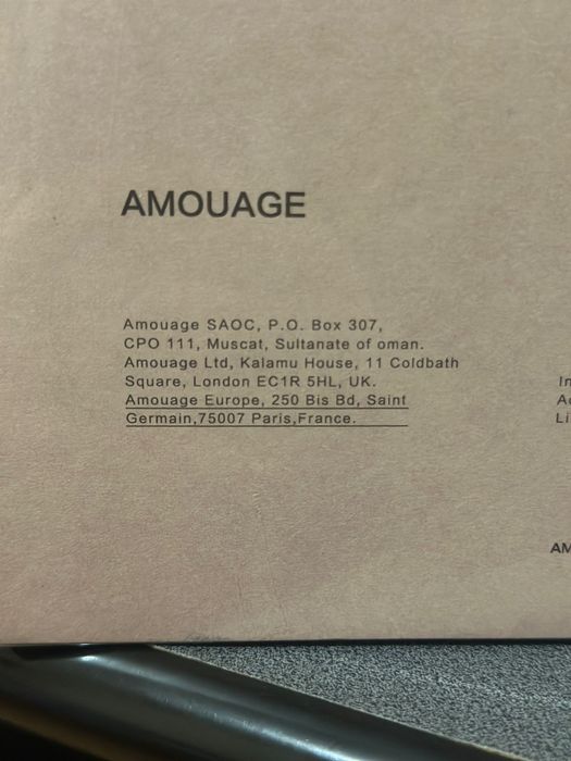 Amouage Purpose – Eau de Parfum, 100 ml, sigilat