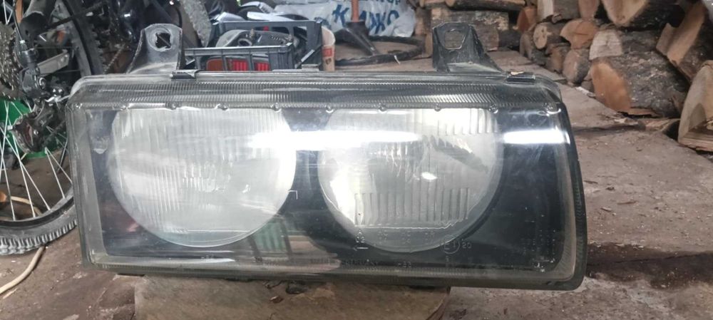 Оригинални фарове (ZKW/Bosch) с лупи и стопове за BMW E36 (Седан)