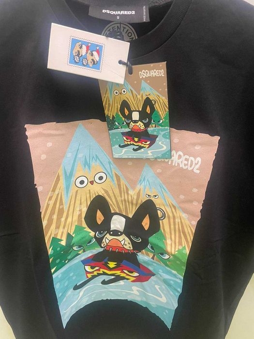 Чисто нови Мъжки тениски DSQUARED D2 размери L,XL,2XL