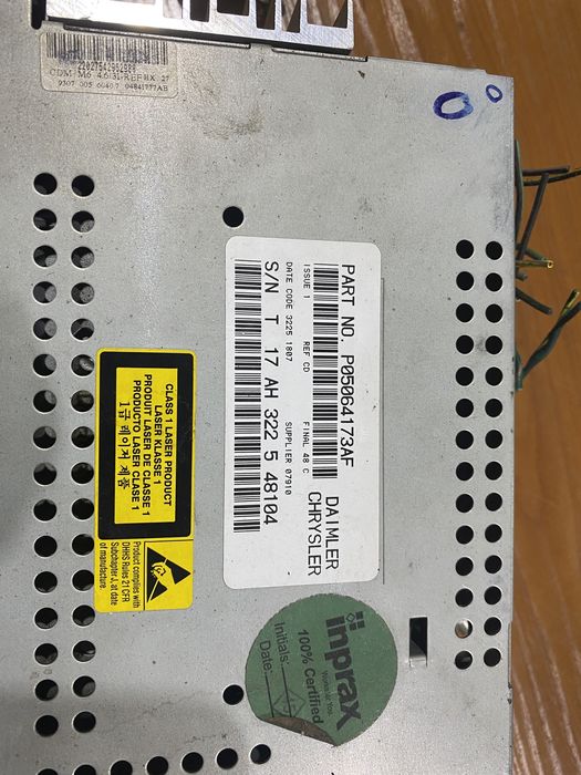 Автомагнитола Jeep / Chrysler