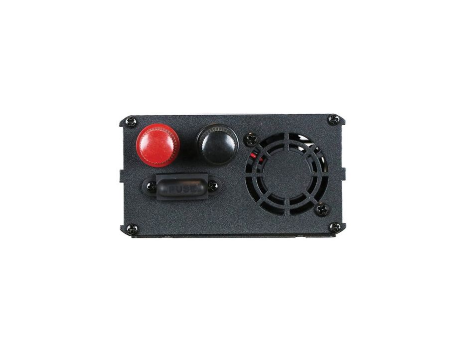 Invertor de tensiune auto Carpoint 24V-230V 300W 50Hz cu clesti baterie, port USB 5V 2.1A si protectii la suprasarcina si scurtcircuit