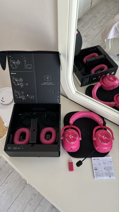 Наушник Logitech G Pro X2 Lightspeed Pink