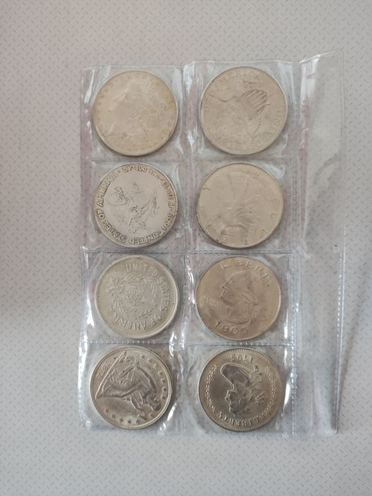 Американски долар лот от 8бр реплика