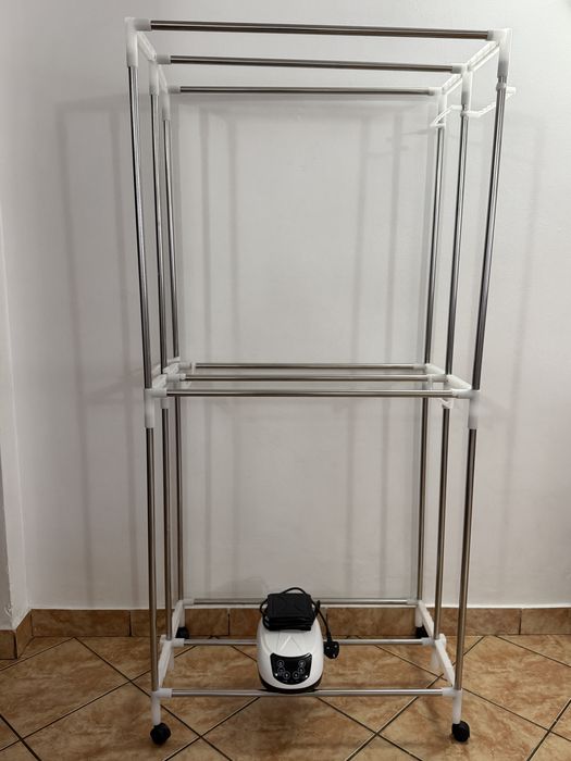 Uscător de rufe pliabil de 1500 W