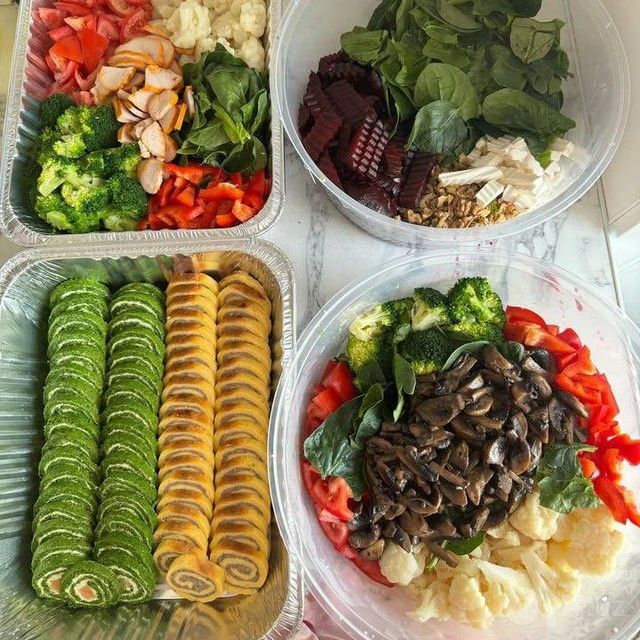 Салаты и деликатесные закуски на заказ