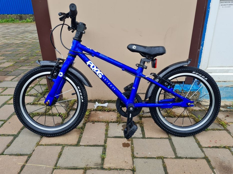 Bicicleta copii Frog 44, 16', pentru 4-5 ani, albastru
