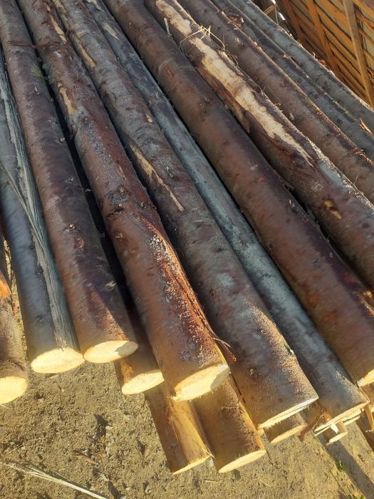 Căpriori rotunzi, bile,lețuri.