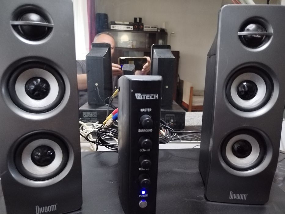Amplificator Ntech cu 2 boxe Divoom