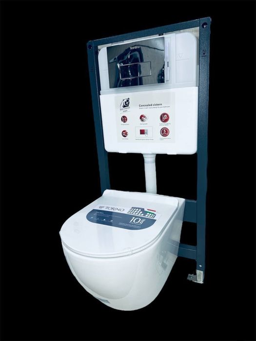 Унитаз подвесной инсталляция новый