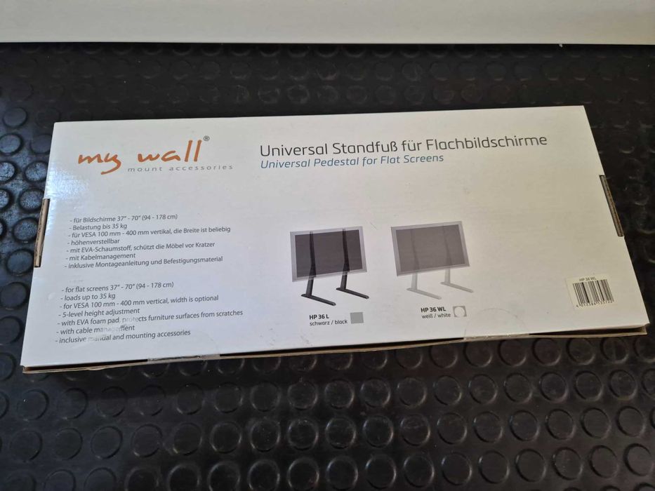Suport TV Universal MyWall pentru diagonale 37" - 70" (94 - 178 CM), alb HP 36 W / N5
