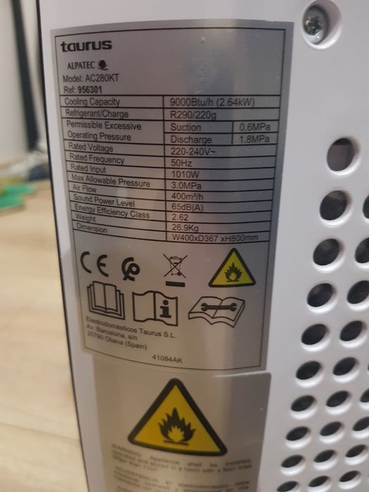 Преносим мобилен климатик