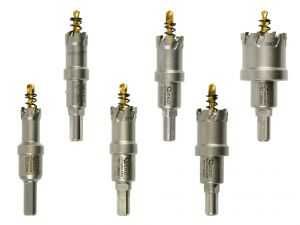 Боркорони за метал с титаниево покритие 6бр 16-35мм