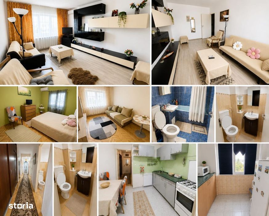 Proprietar,inchiriez ap.3 camere ,zona Lipovei,disponibil imediat