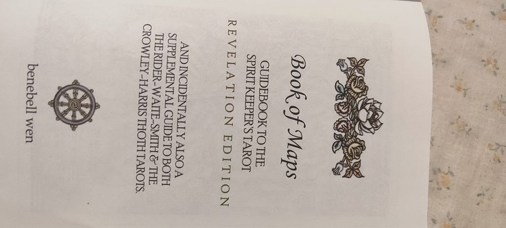 Vand pachet carti tarot .Book of Maps si Book of Readings