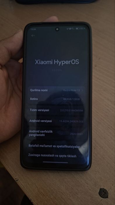 Redmi note 13 8/128