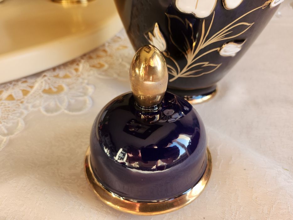 Ваза Кобалт и злато