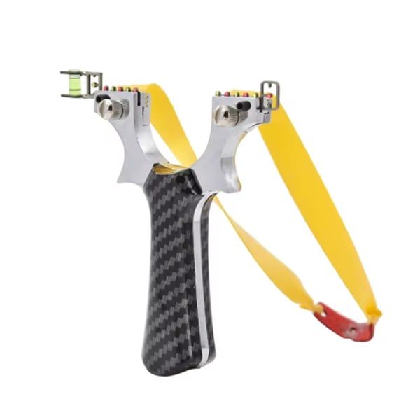 Praștie profesională din aluminiu, prindere rapidă, 12 cm