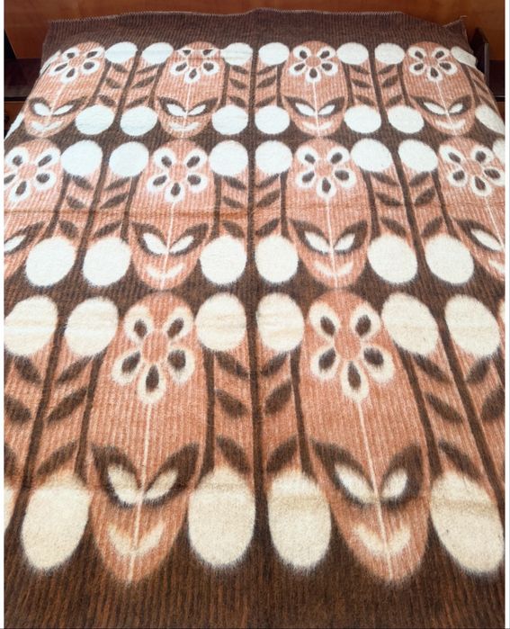 Два броя меки вълнени одеала с две лица