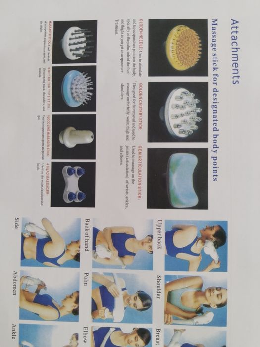 Продам массажер с насадками