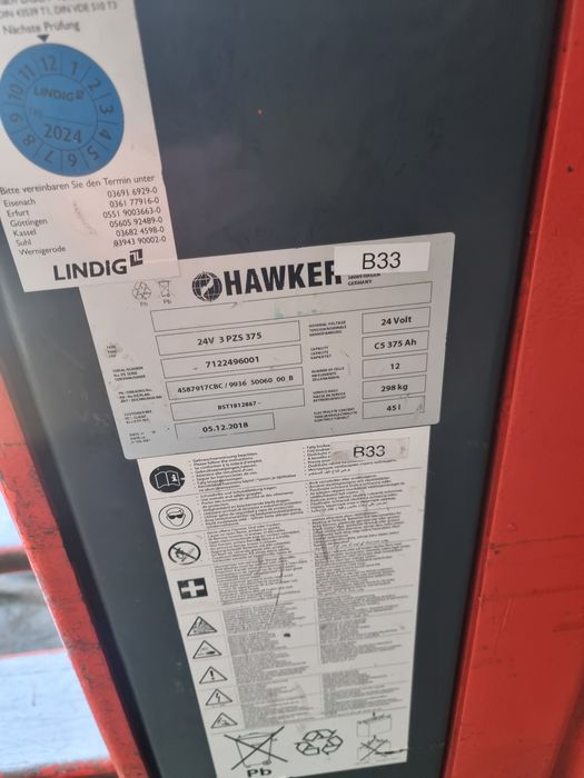 Transpalet electric Linde T 30