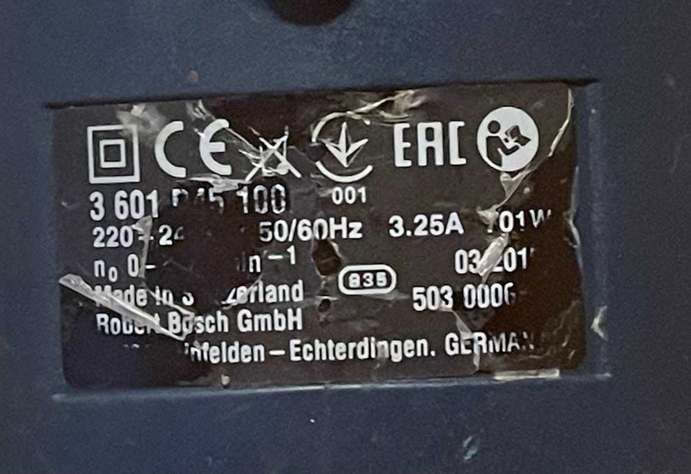 Професионален винтоверт Bosch GSR 6-60 TE 701W Made in Switzerland