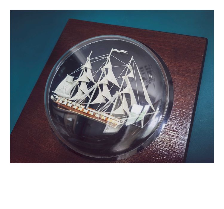 картина с 3D корабче