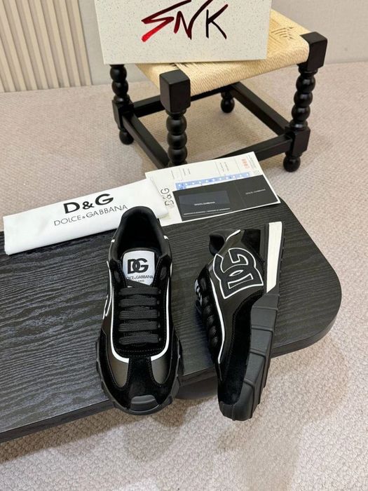 D&G DG Logo Sneaker "Black/White"