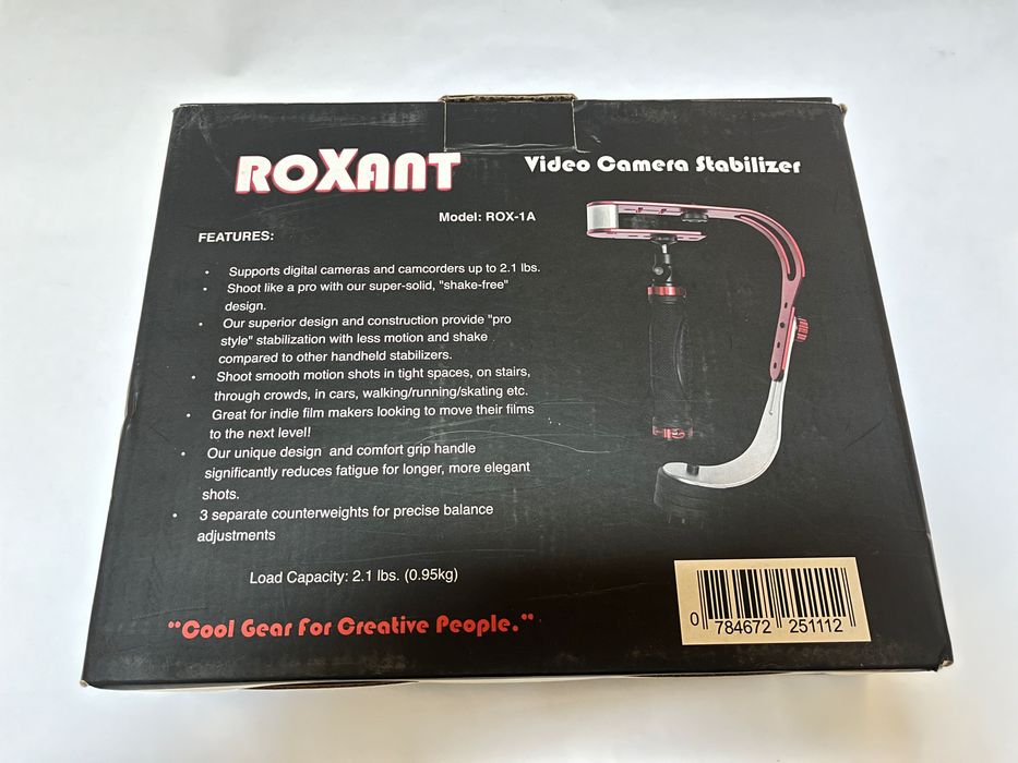 Стабилизатор за камера GoPro, Canon, Nikon, Lumix, Pentax, DSLR, SLR - Roxant Pro Video Camera Stabilizer