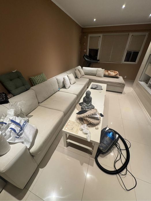 СПЕШНО!Ъглов диван с опция сън