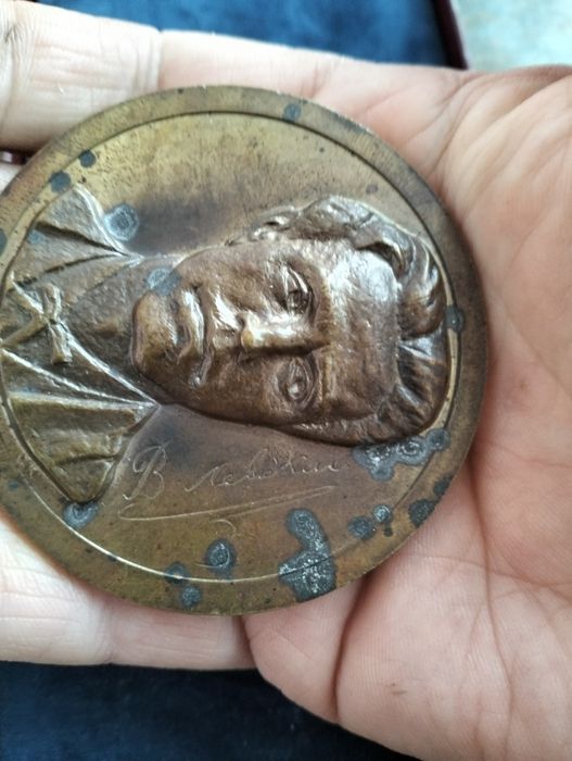 Ставри Калинов - Васил Левски бронзов плакет