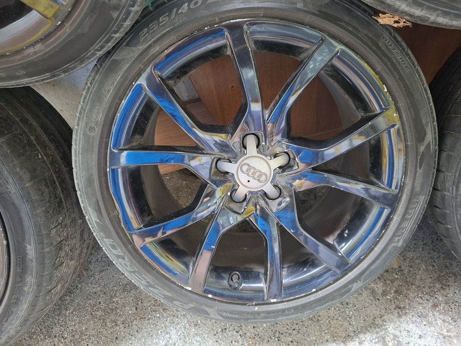 Джанти с летни гуми 18" Audi Speedline