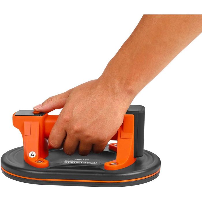 Ventuza electrica cu acumulator, capacitate 150 Kg, diametru disc 200