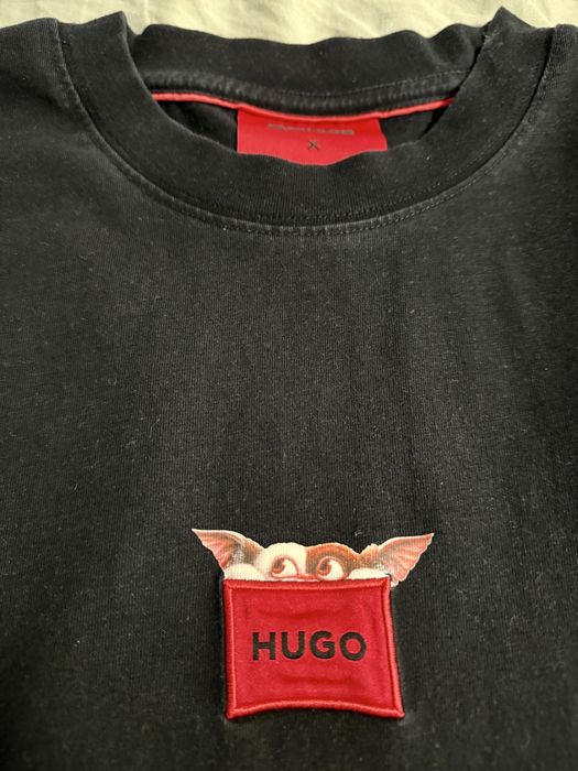 HUGO Boss Gremlins тениска - черна