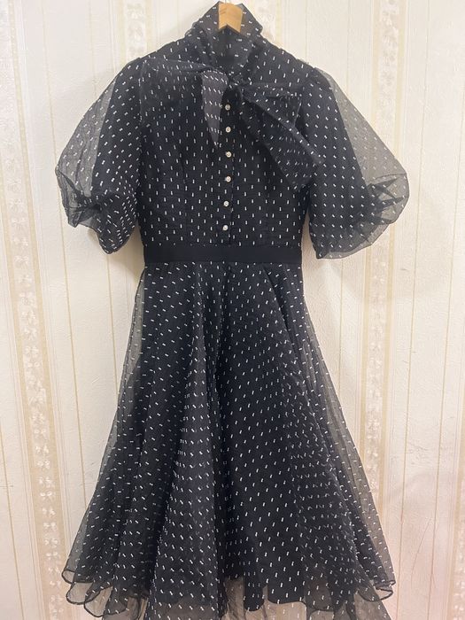 Платье из органзы