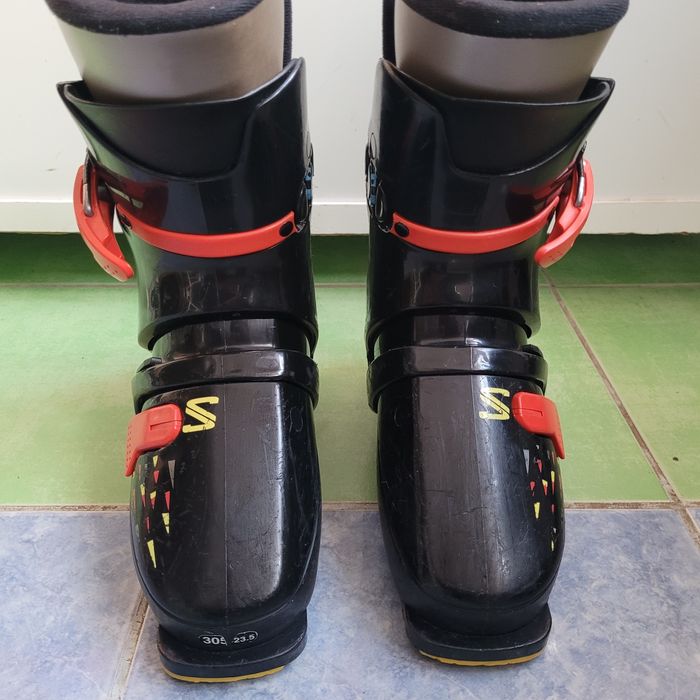 Schi ski Volkl 120 cm și clăpari Salomon 35 EU