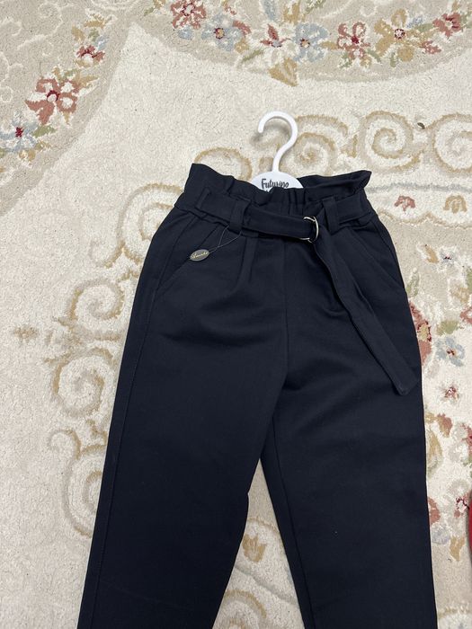 Очень стильные брюки с начесом на 7 лет